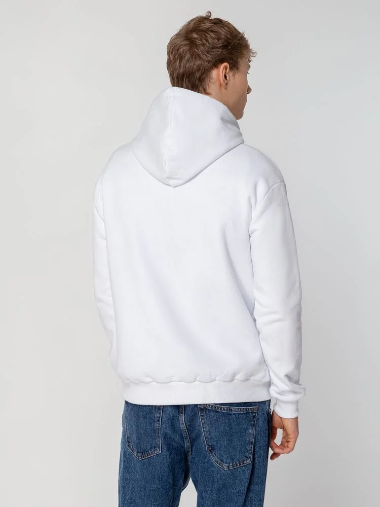 Толстовка с капюшоном Unit Kirenga Heavy белая - фото 13