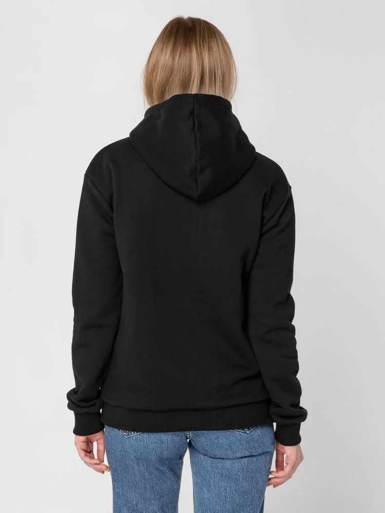 Толстовка с капюшоном Unit Kirenga Heavy черная - фото 11