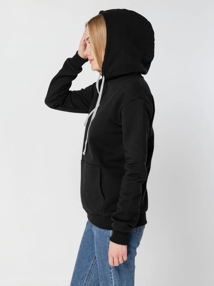 Толстовка с капюшоном Unit Kirenga Heavy черная - фото 12