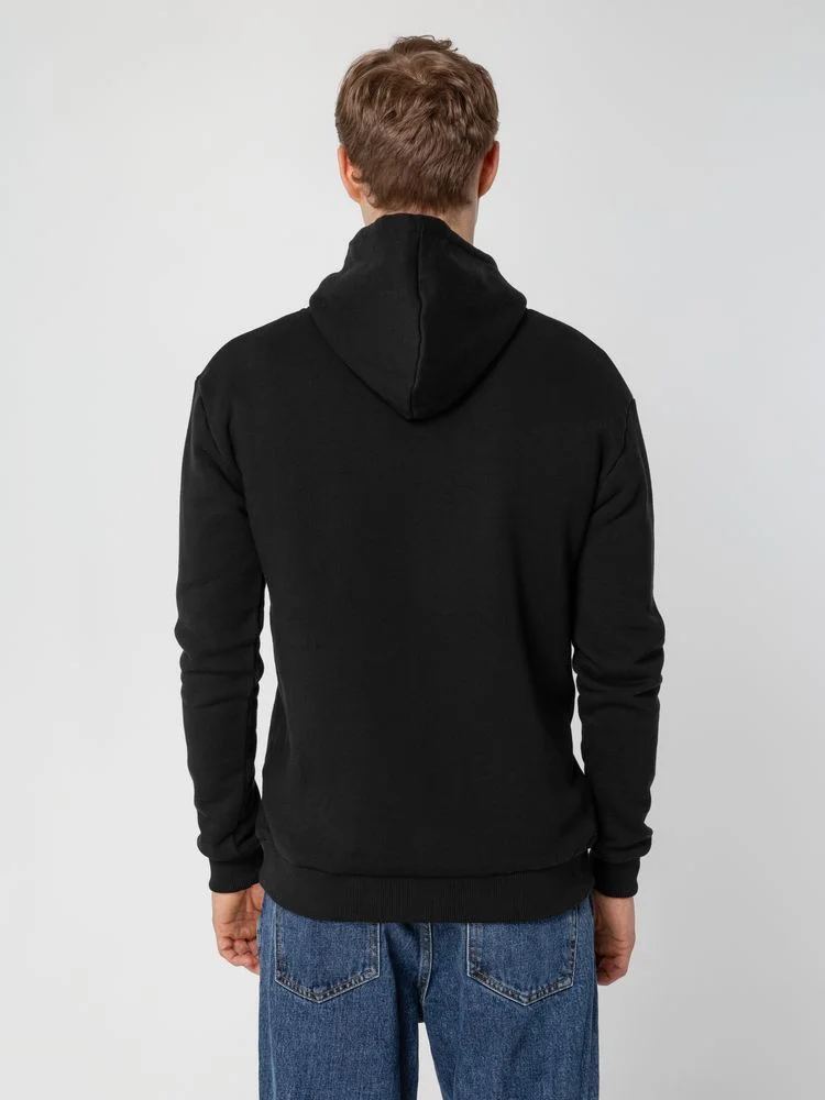 Толстовка с капюшоном Unit Kirenga Heavy черная - фото 8