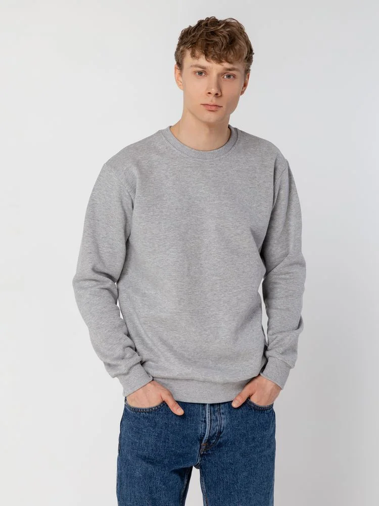 Толстовка Unit Toima Heavy серый меланж - фото 7