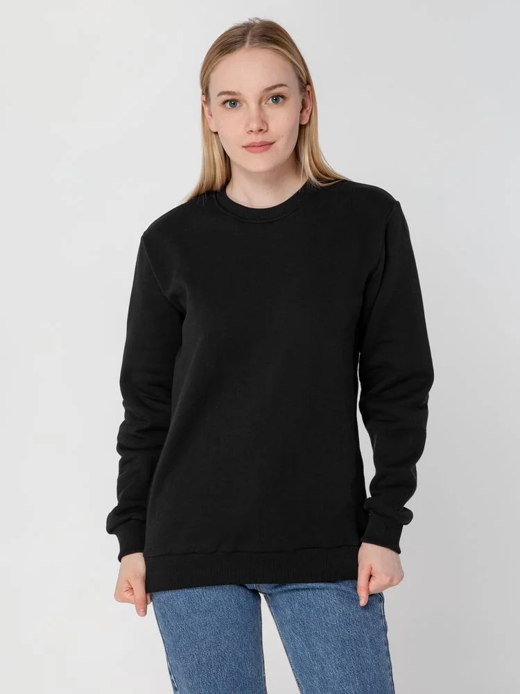 Толстовка Unit Toima Heavy черная - фото 11