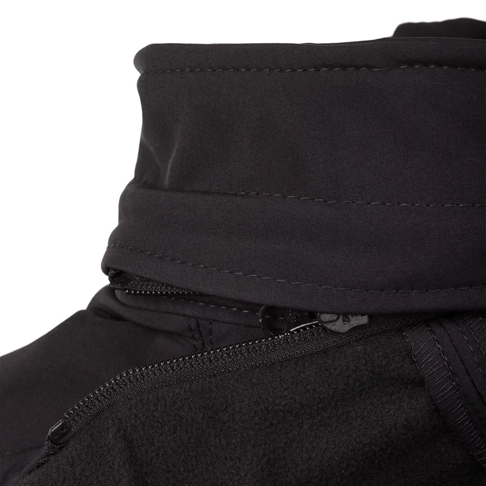 Куртка мужская Hooded Softshell черная - фото 4