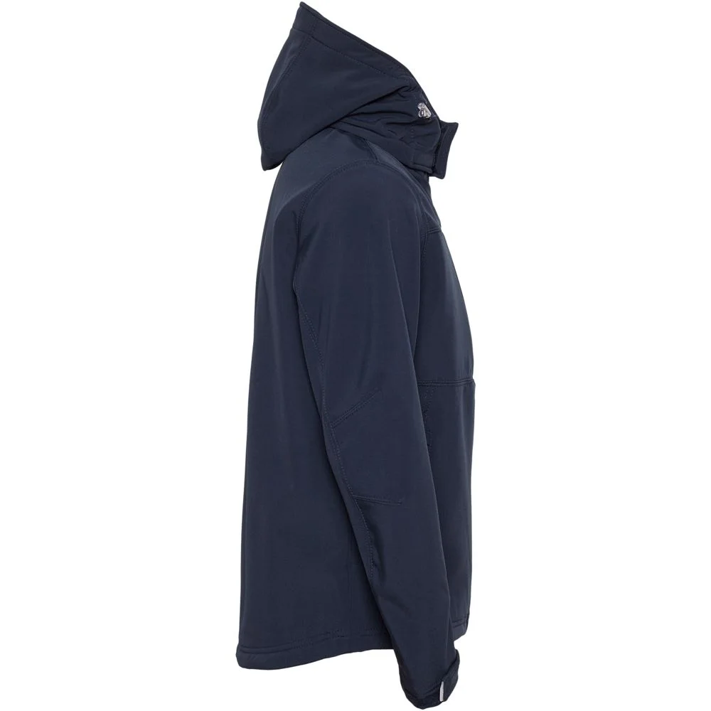 Куртка мужская Hooded Softshell темно-синяя - фото 2