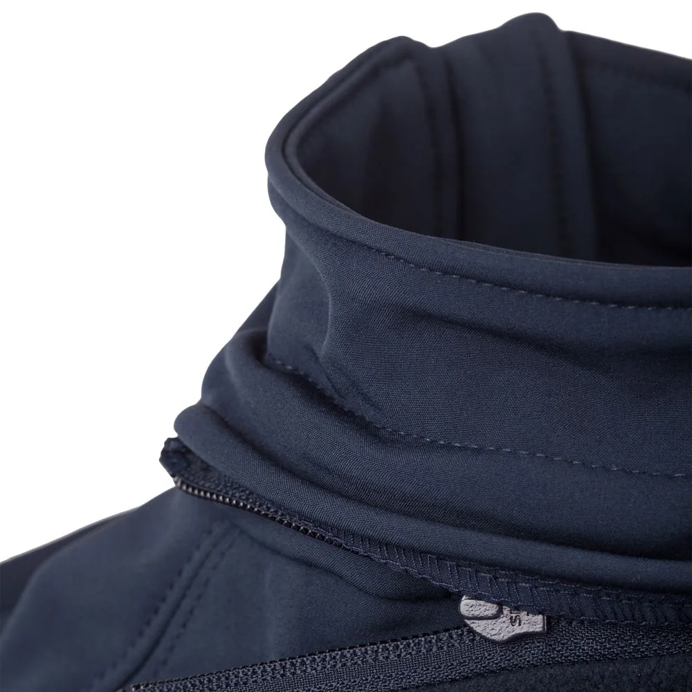 Куртка женская Hooded Softshell темно-синяя - фото 4