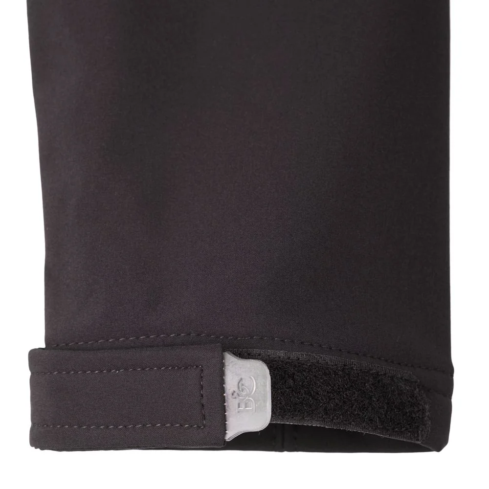 Куртка женская Hooded Softshell черная - фото 6
