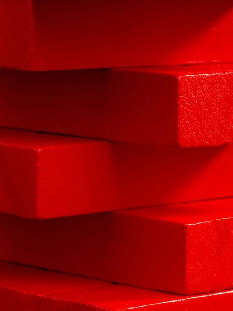 Игра «Деревянная башня мини», красная - фото 5