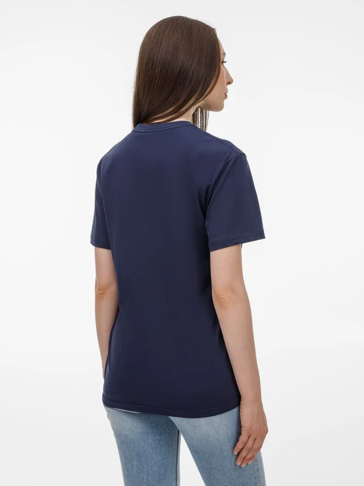 Футболка унисекс T-Bolka 180 темно-синяя - фото 13