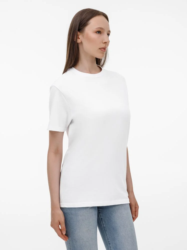 Футболка унисекс T-Bolka 180 белая - фото 14