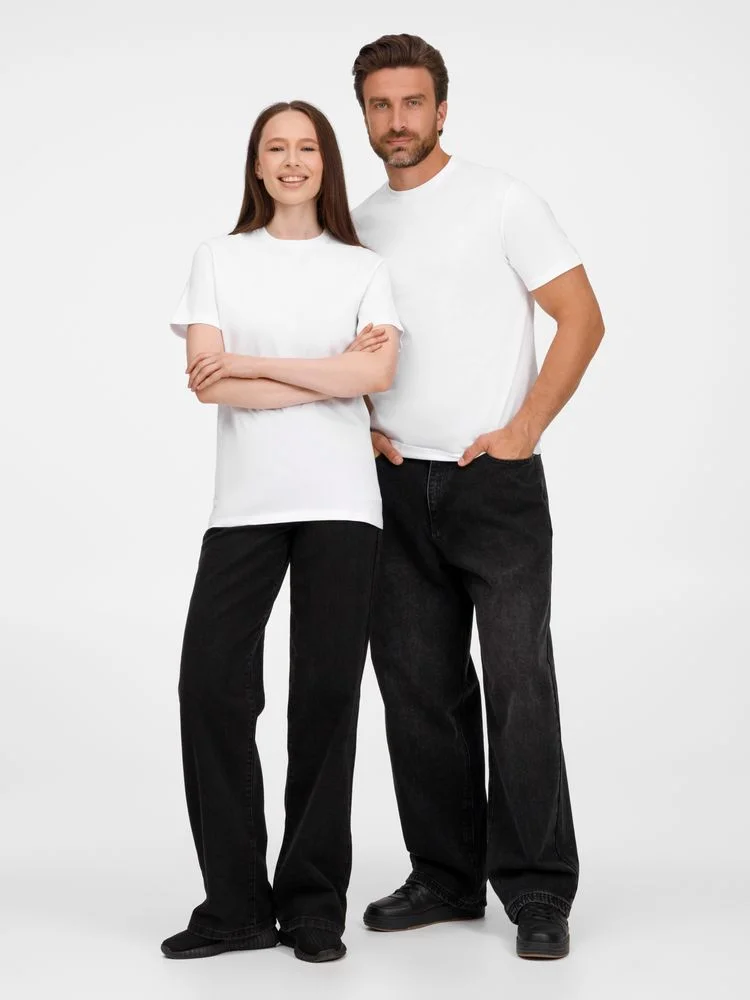 Футболка унисекс T-Bolka 180 белая - фото 16