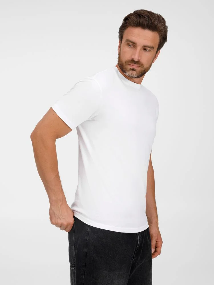 Футболка унисекс T-Bolka 180 белая - фото 9