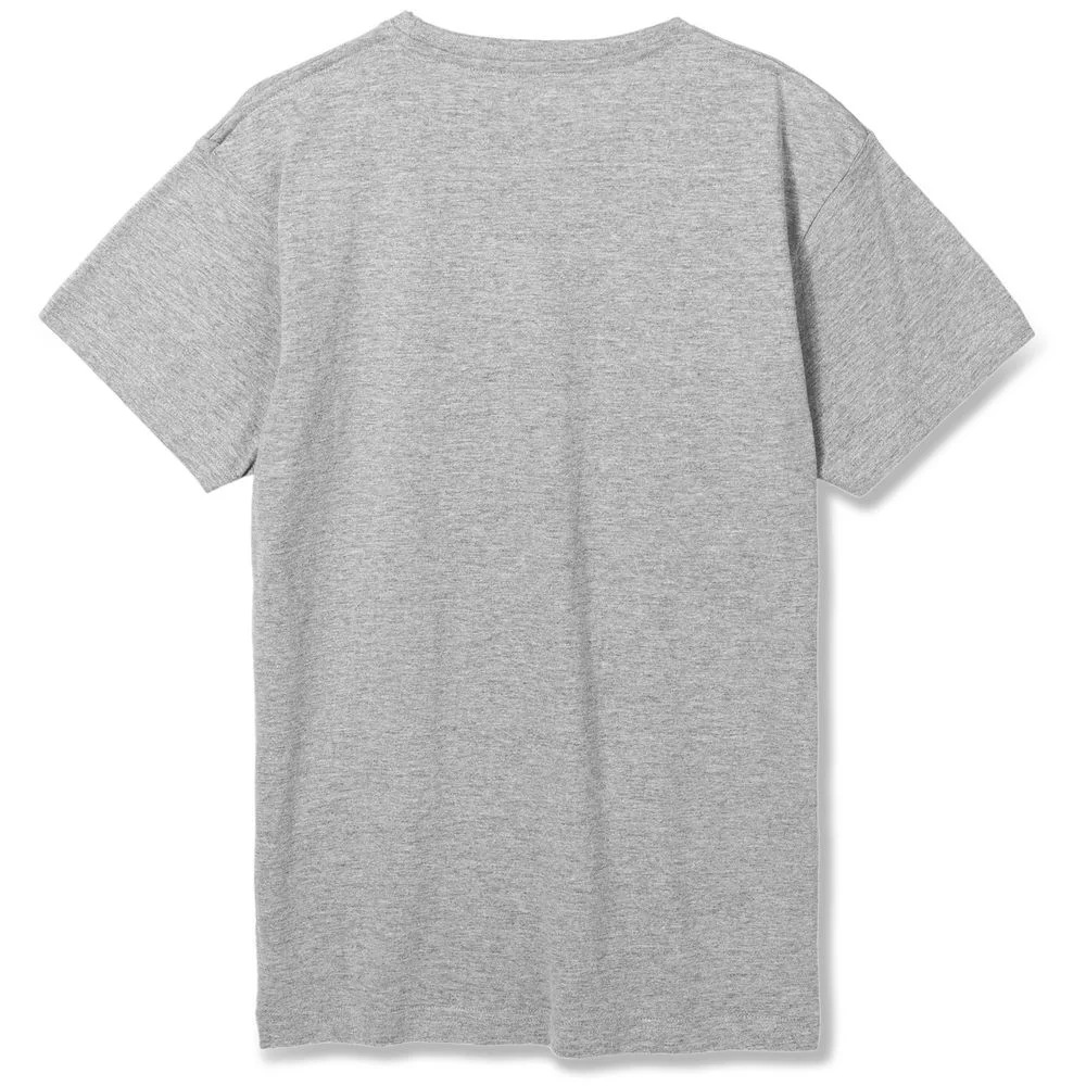 Футболка унисекс T-Bolka 180 серый меланж - фото 2