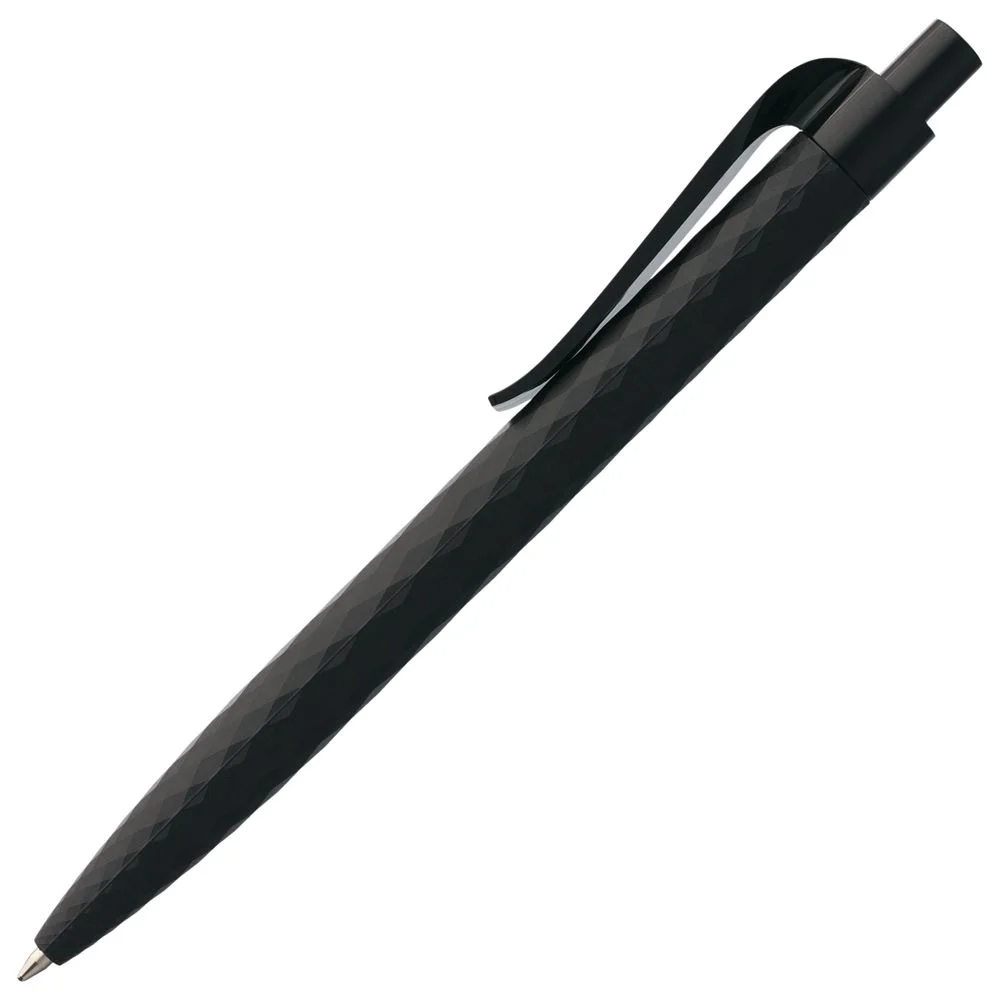 Ручка шариковая Prodir QS01 PRP-P Soft Touch черная - фото 3