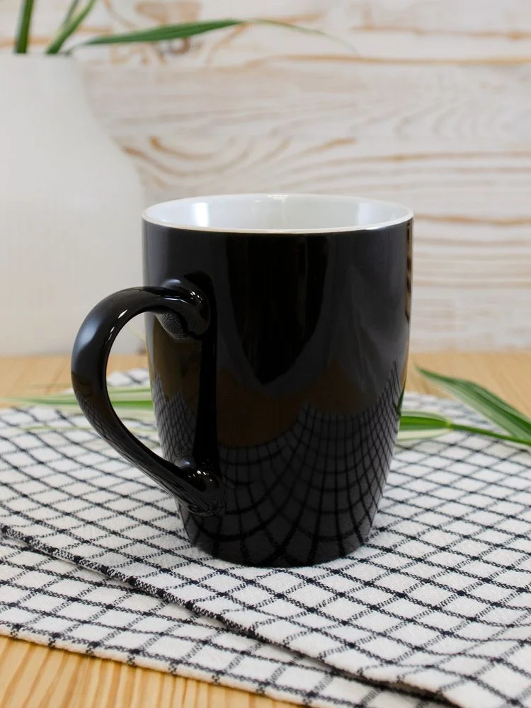 Кружка Good Morning черная - фото 4