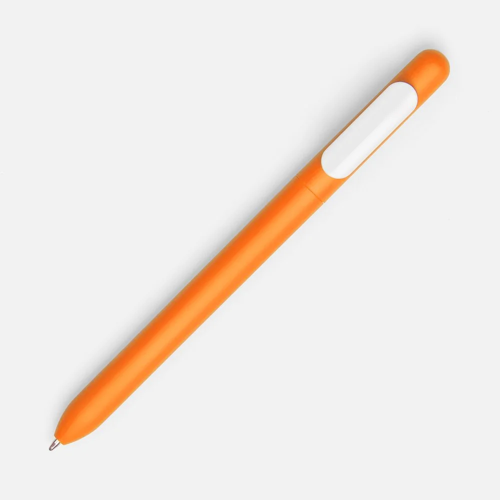 Ручка шариковая Swiper Soft Touch неоново-оранжевая с белым - фото 2