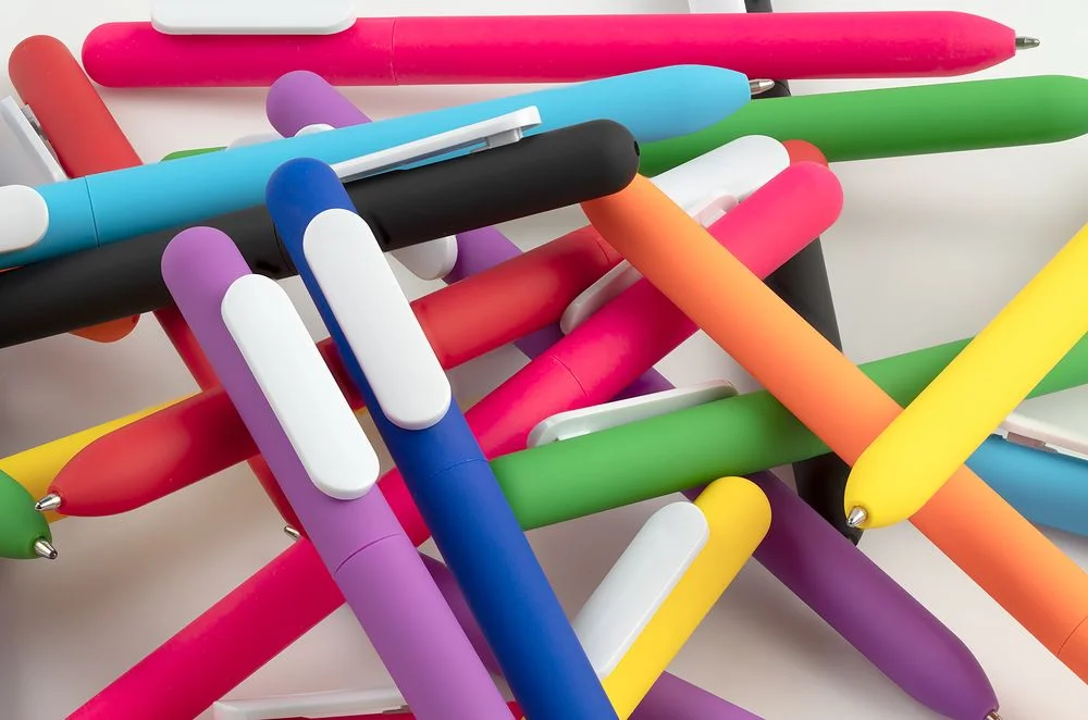 Ручка шариковая Swiper Soft Touch неоново-оранжевая с белым - фото 5