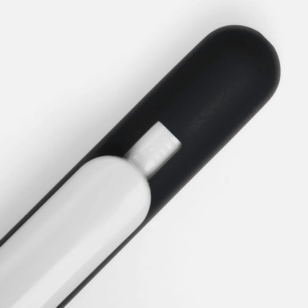 Ручка шариковая Swiper Soft Touch черная с белым - фото 3