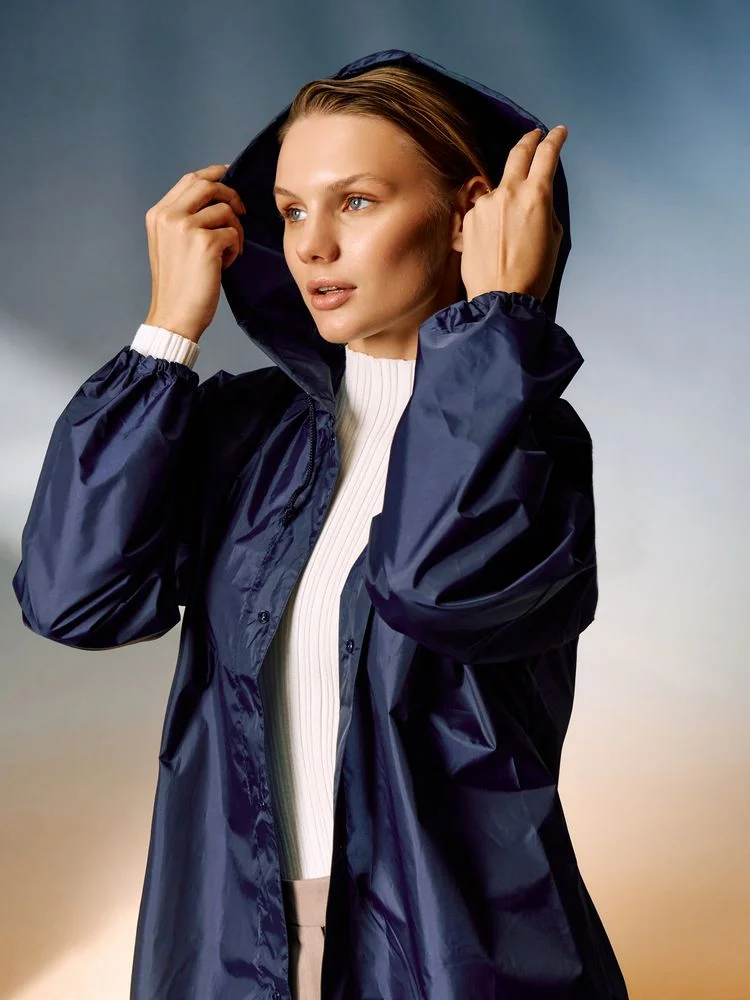 Дождевик унисекс Rainman, темно-синий - фото 3