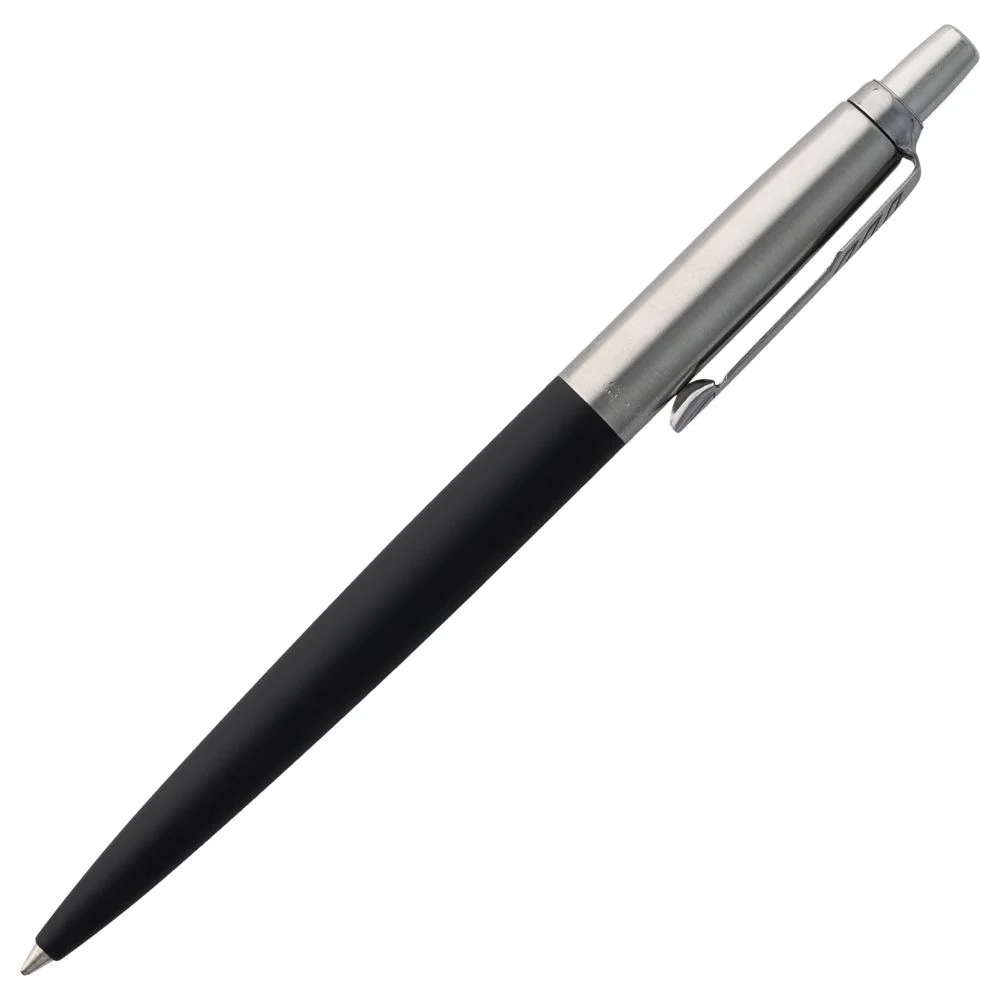 Ручка шариковая Parker Jotter Core K63 черный с серебристым - фото 3
