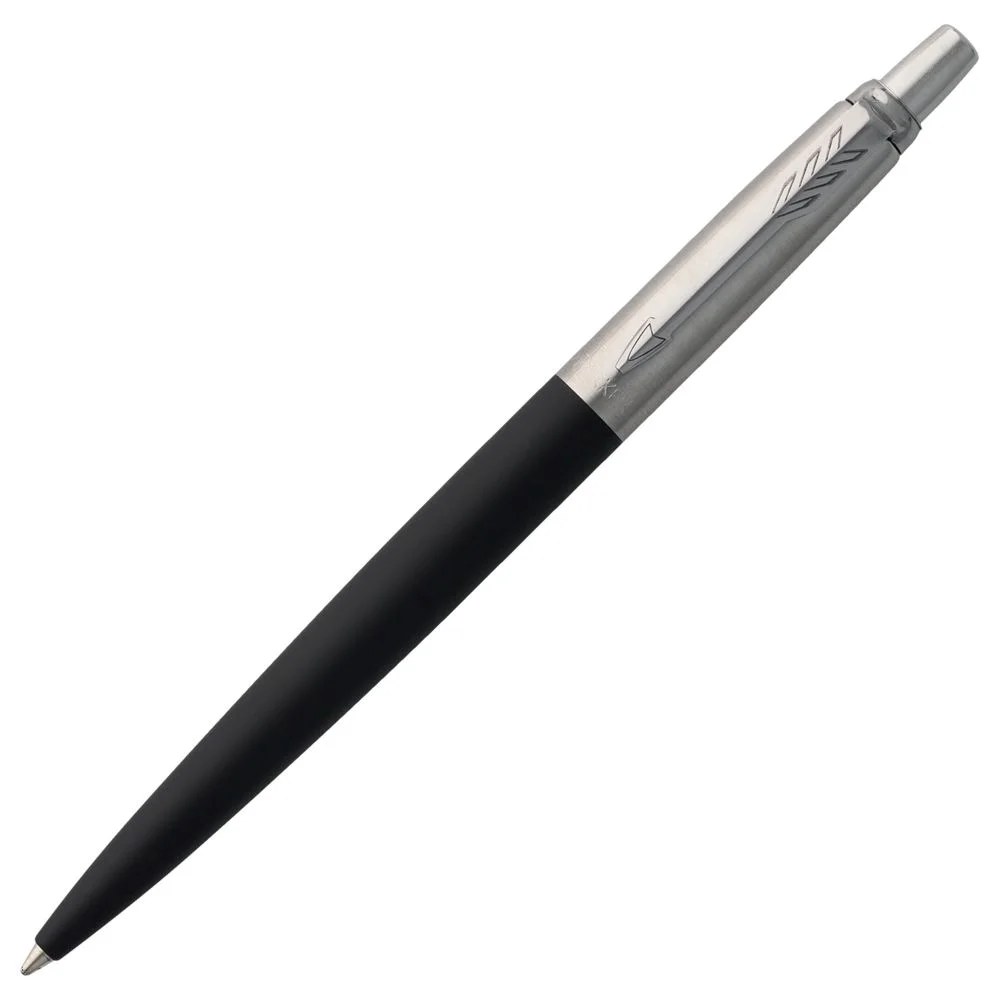 Ручка шариковая Parker Jotter Core K63 черный с серебристым - фото 4