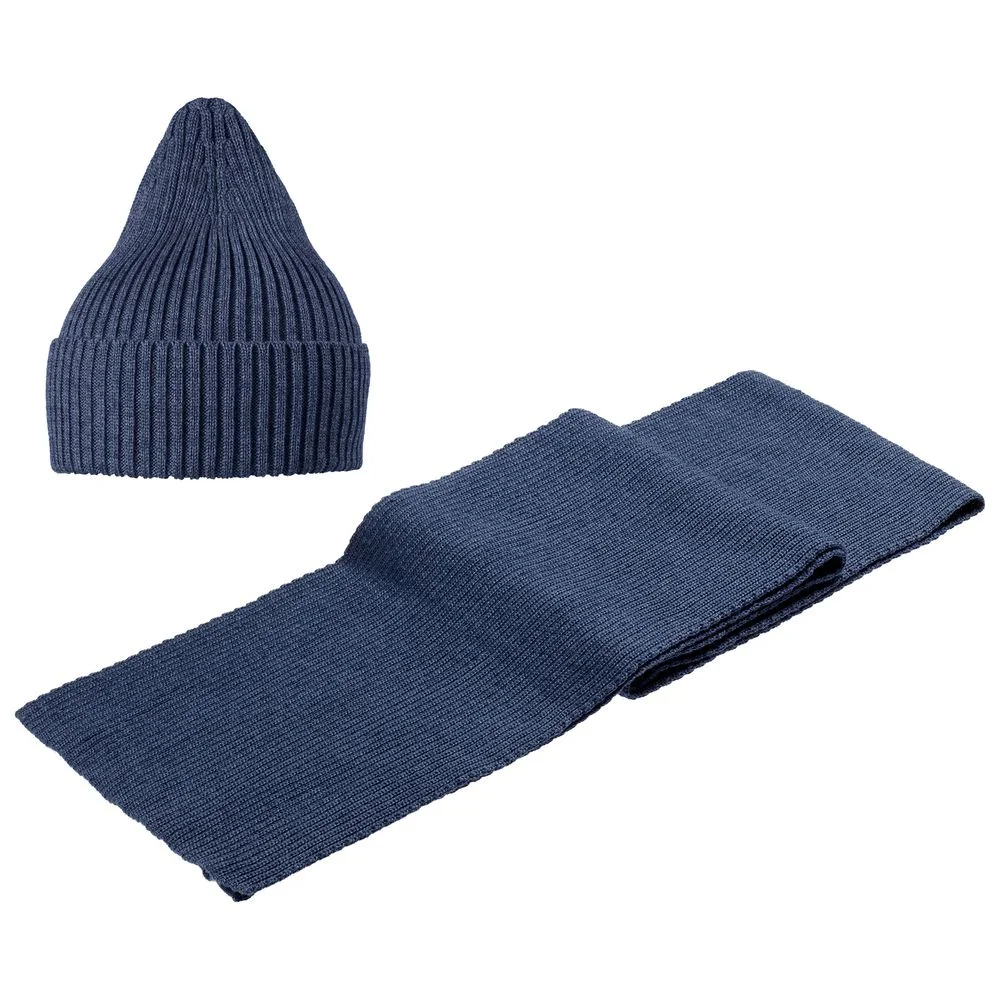 Шарф Stout синий меланж - фото 4