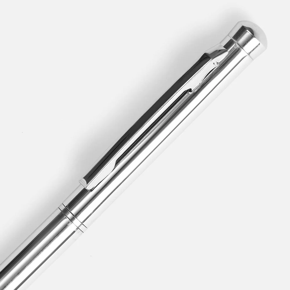 Ручка шариковая Hotel Ferra серебристая - фото 3