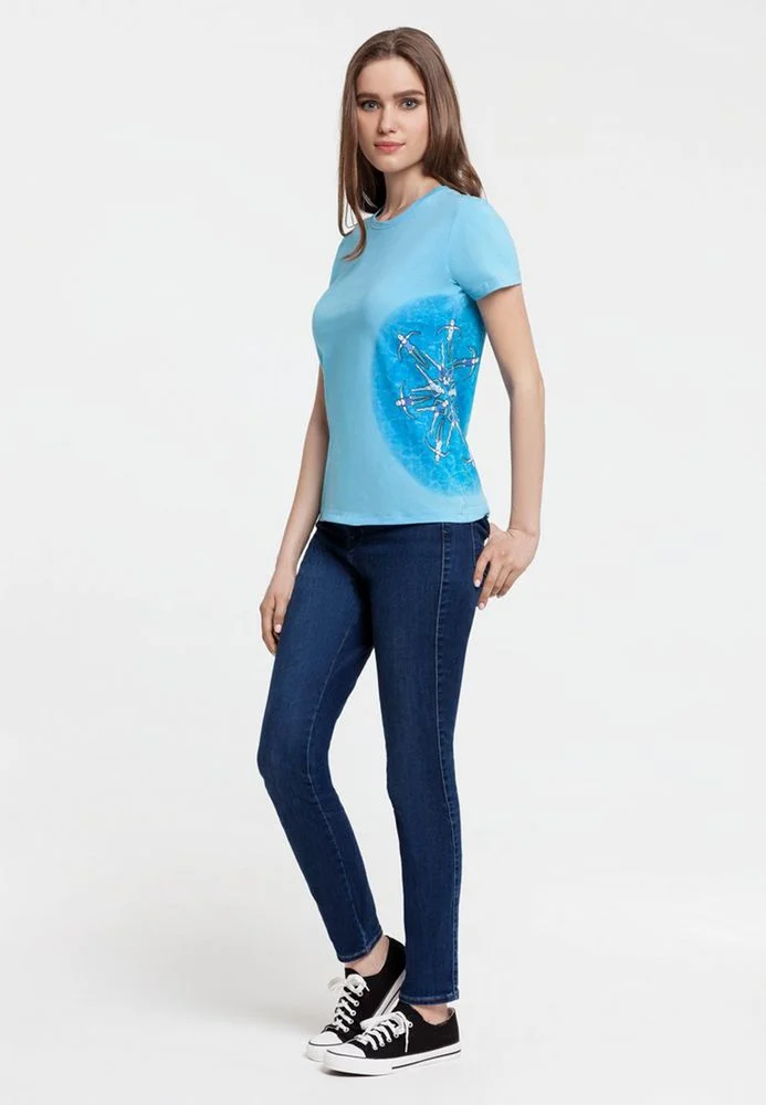 Футболка женская Вместе и вовремя - фото 7