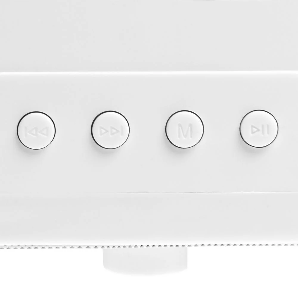 Беспроводная стереоколонка Uniscend Audeamus, белая - фото 6