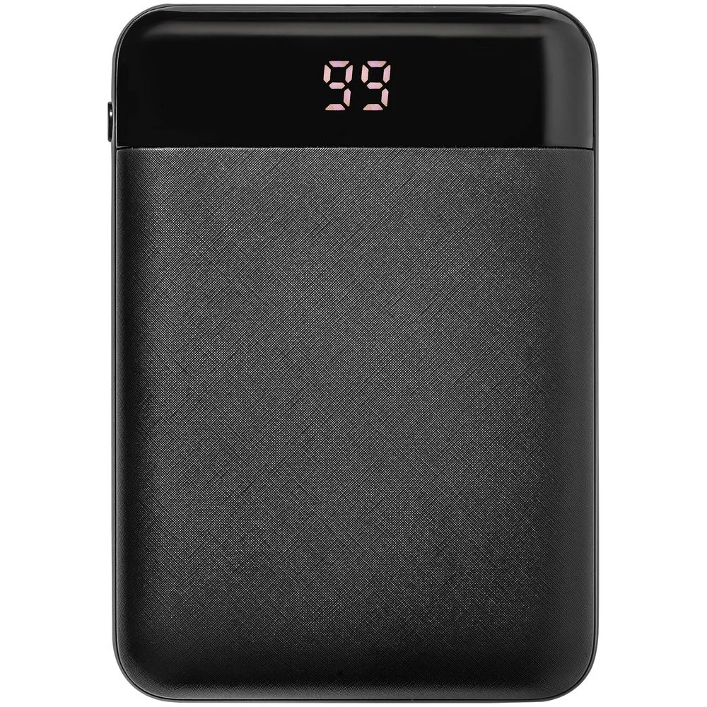 Внешний аккумулятор Uniscend Full Feel 10000 мАч с индикатором, черный - фото 2