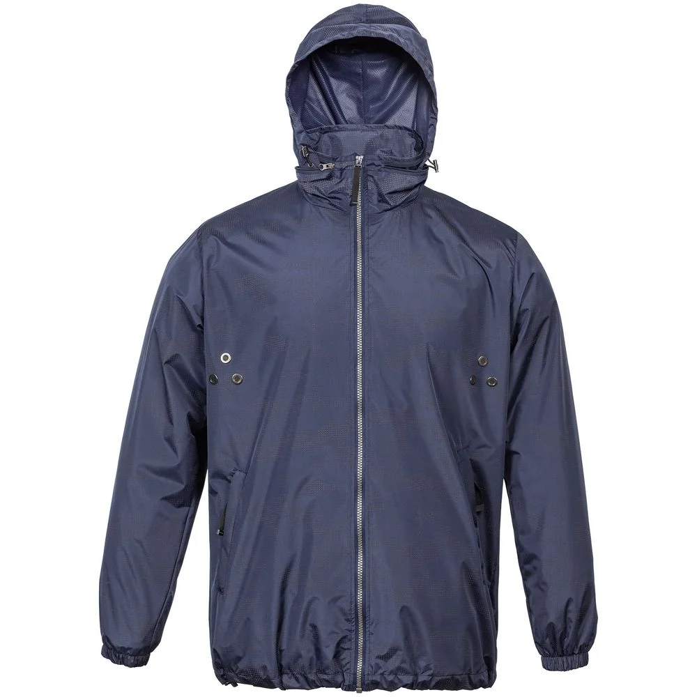 Ветровка светоотражающая Lattvind темно-синяя - фото 4