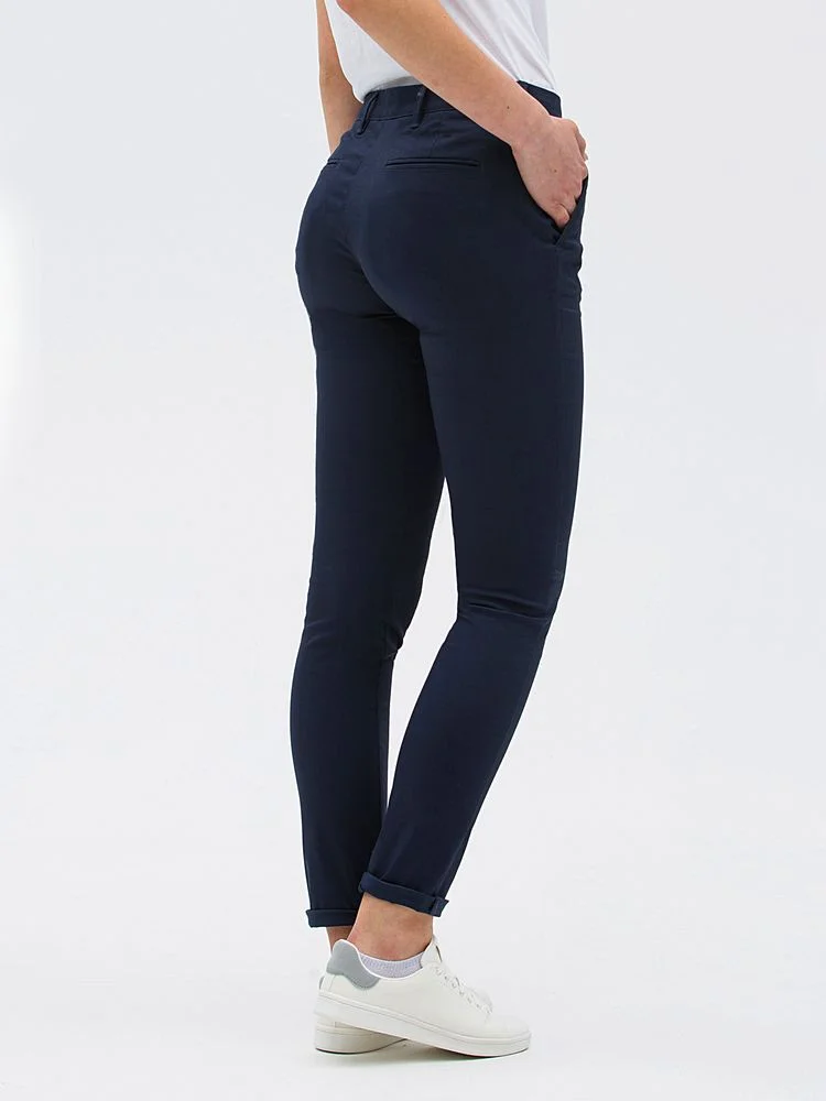 Брюки Jared Women темно-синие - фото 5