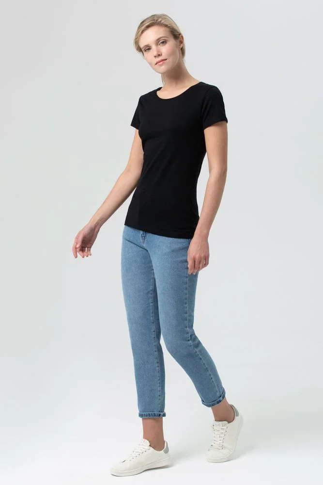 Футболка женская Martin Women, черная - фото 7