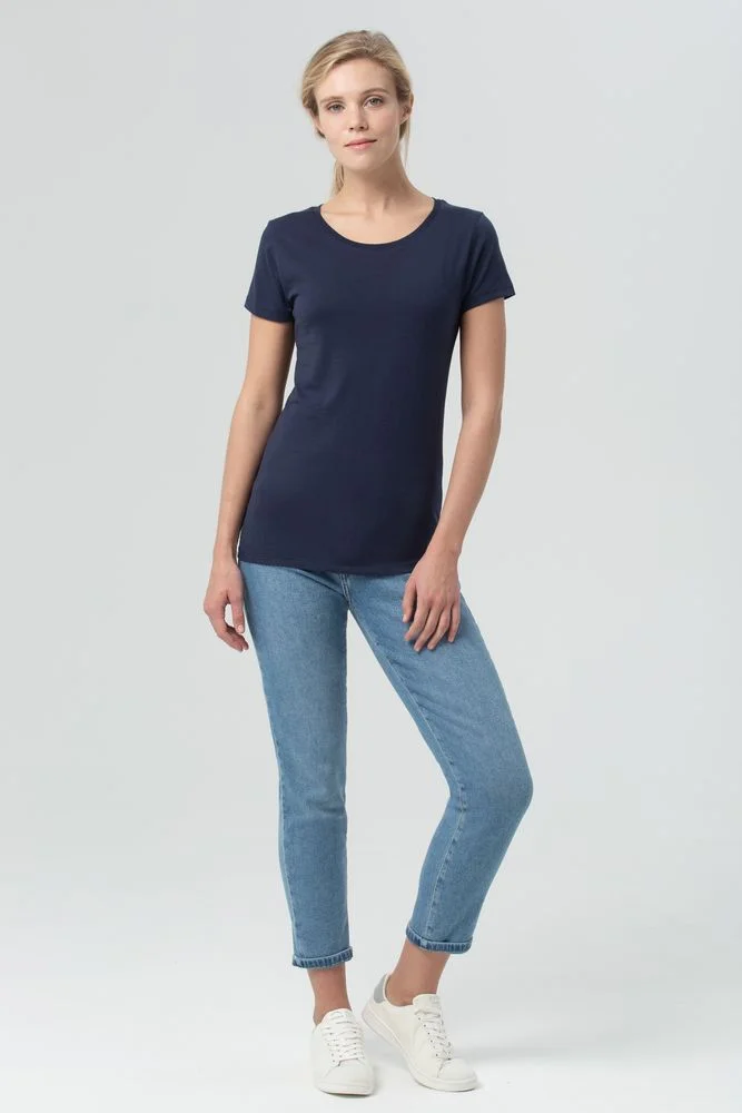 Футболка женская Martin Women, темно-синяя - фото 7