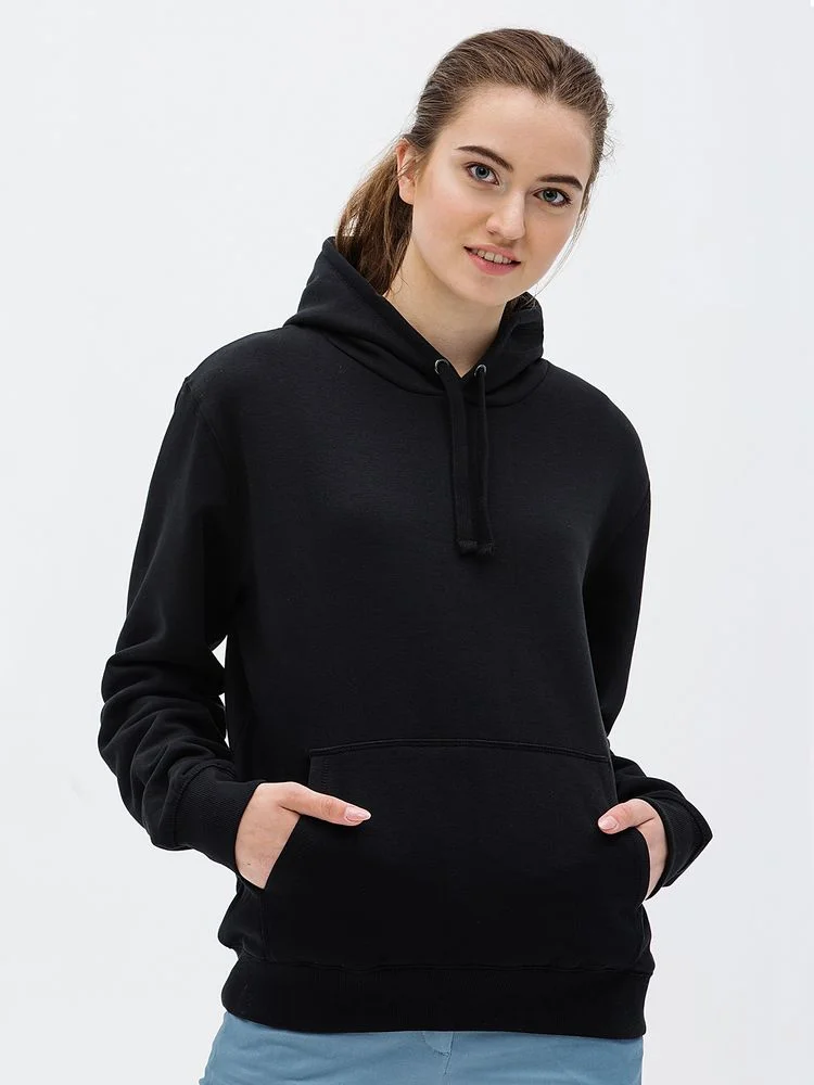 Толстовка унисекс Spencer черная - фото 4