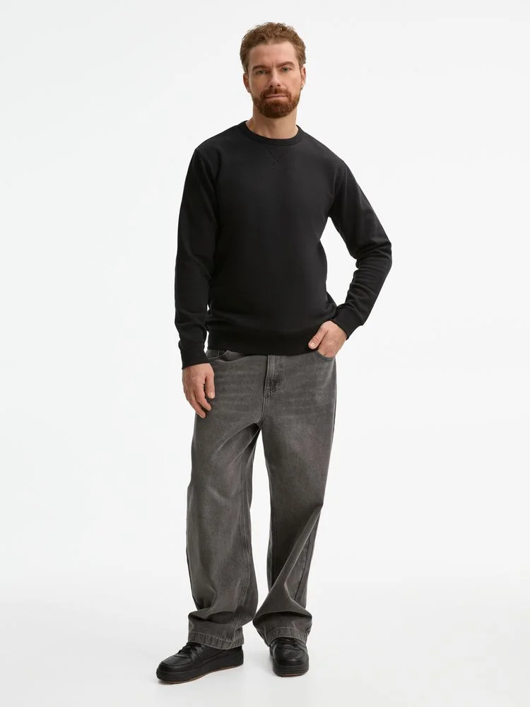 Толстовка унисекс Sully черная - фото 11