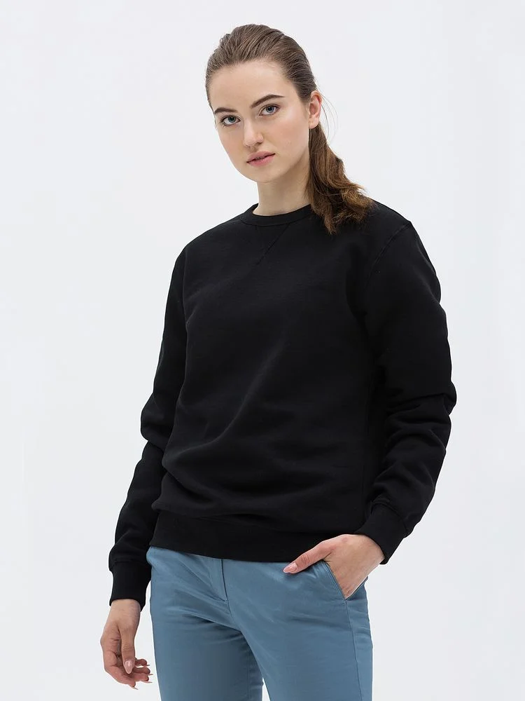 Толстовка унисекс Sully черная - фото 4