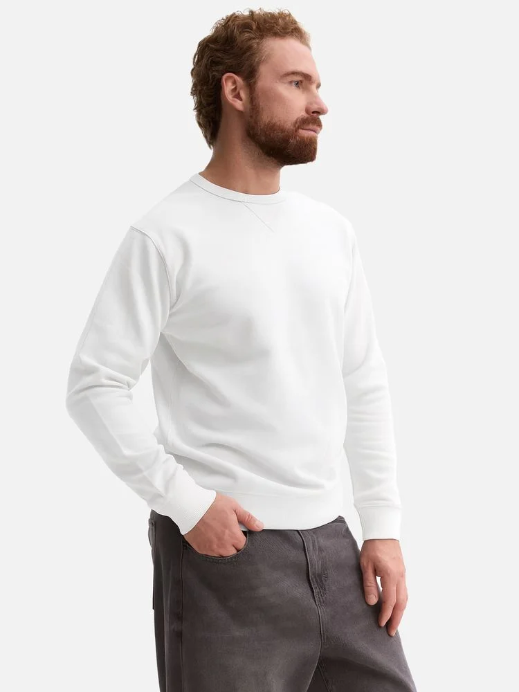 Толстовка унисекс Sully белая - фото 9