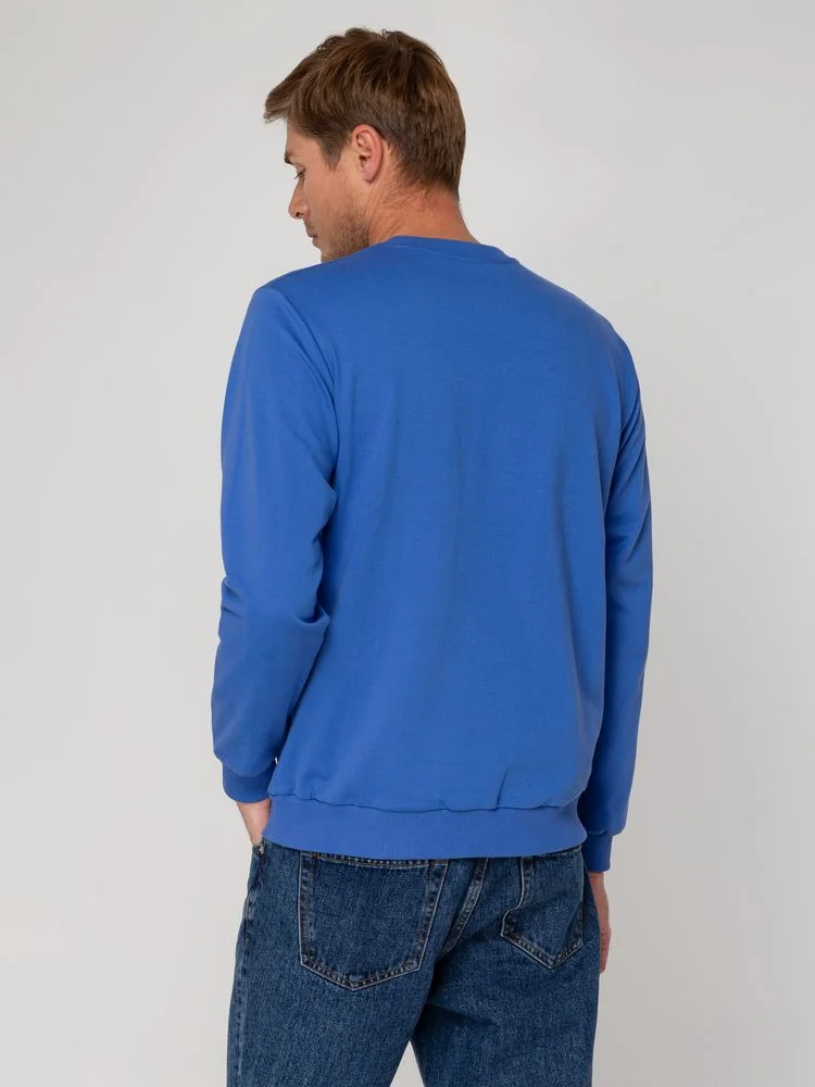 Толстовка Unit Toima ярко-синяя - фото 10