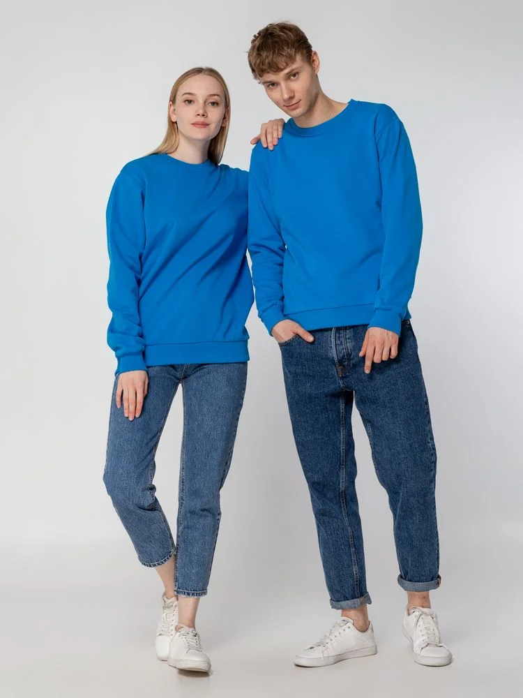 Толстовка Unit Toima Heavy бирюзовая - фото 12