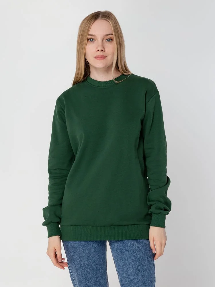 Толстовка Unit Toima Heavy темно-зеленая - фото 11