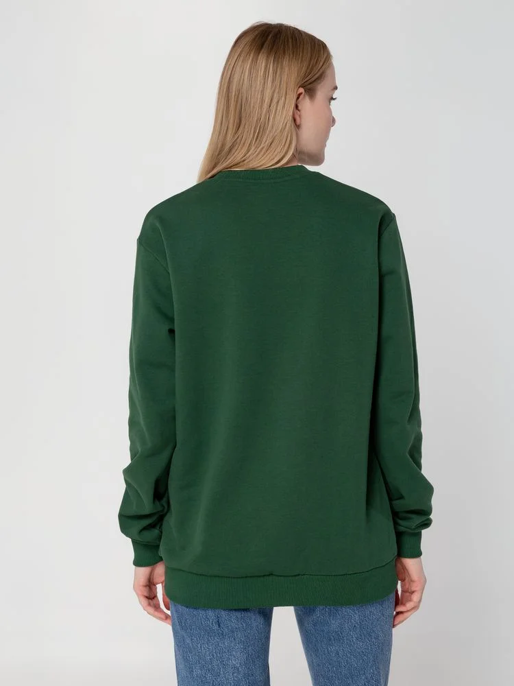 Толстовка Unit Toima Heavy темно-зеленая - фото 12