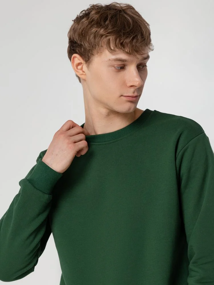 Толстовка Unit Toima Heavy темно-зеленая - фото 9