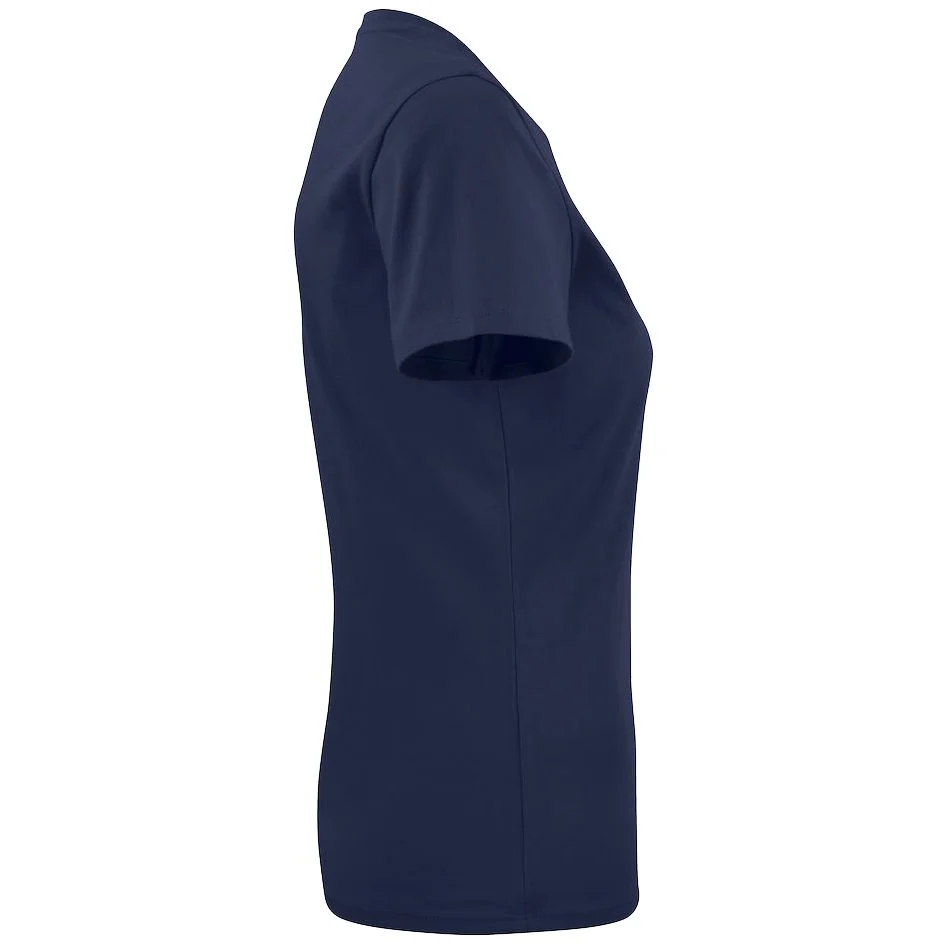 Футболка женская Ladies American U темно-синяя - фото 3