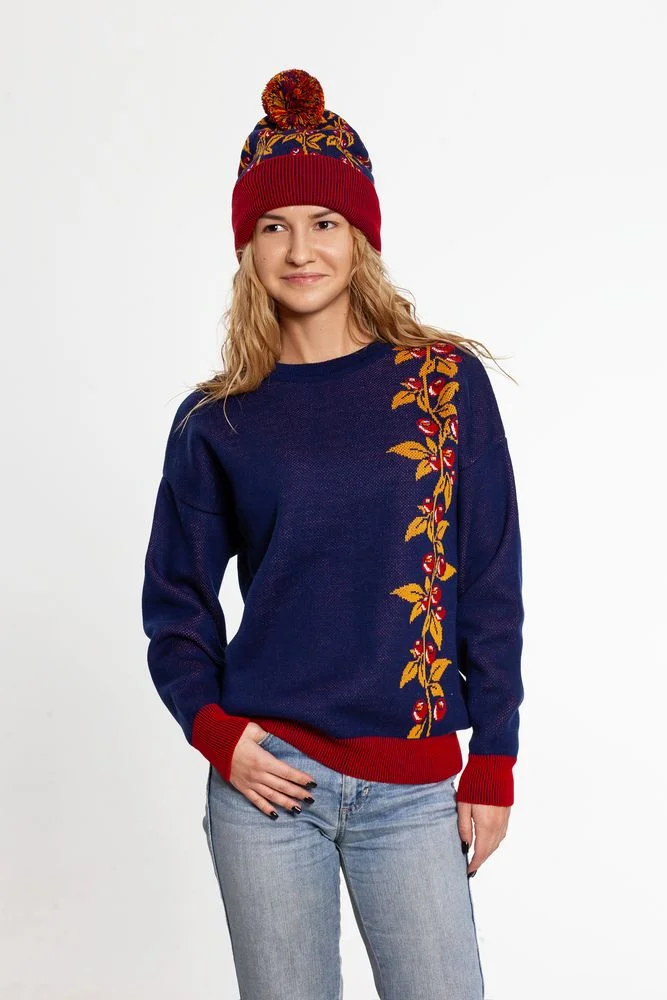 Джемпер Pick The Berry синий - фото 8