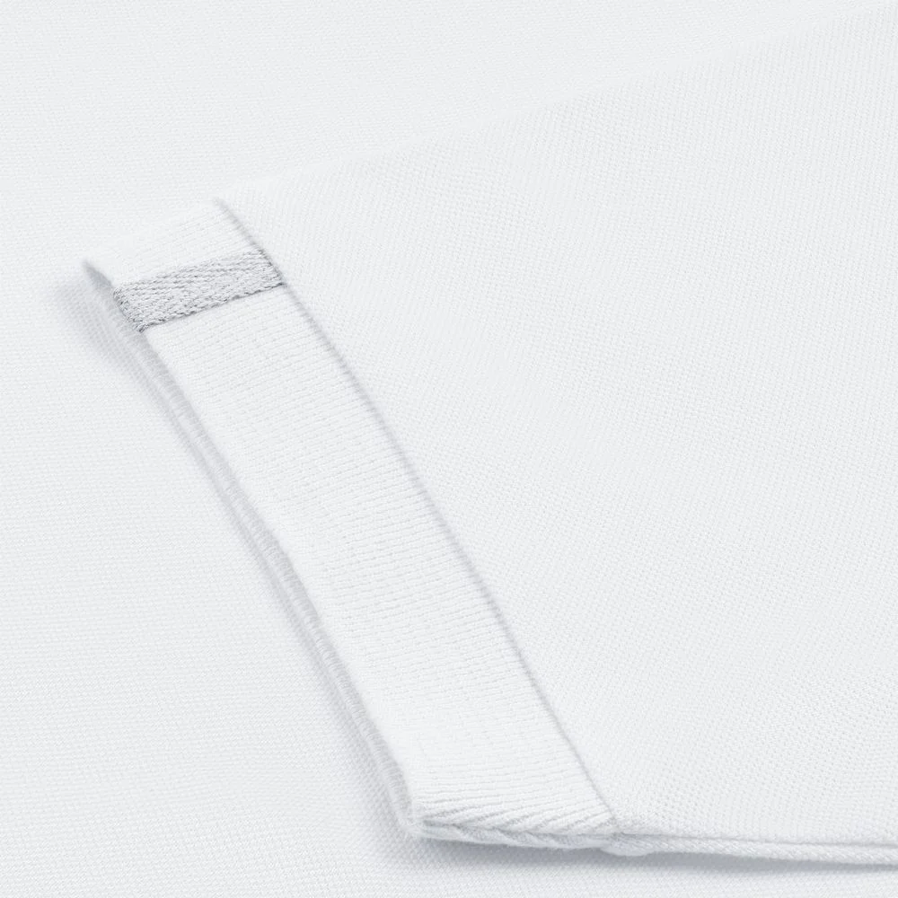 Рубашка поло мужская Virma Premium белая - фото 4