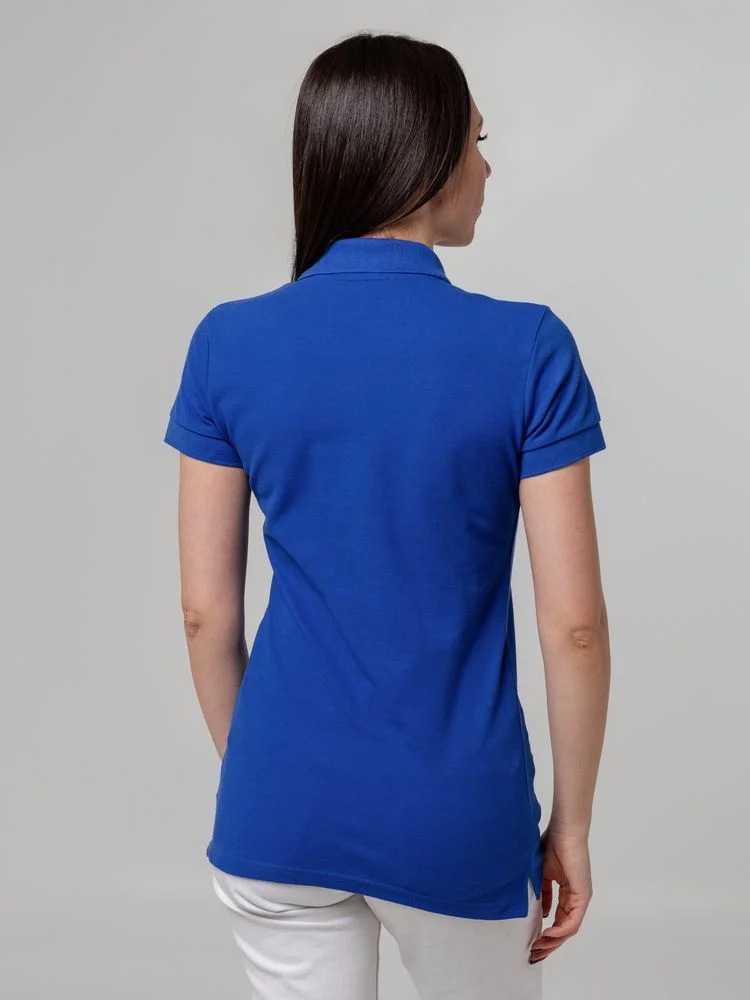 Рубашка поло женская Virma Premium Lady ярко-синяя - фото 8
