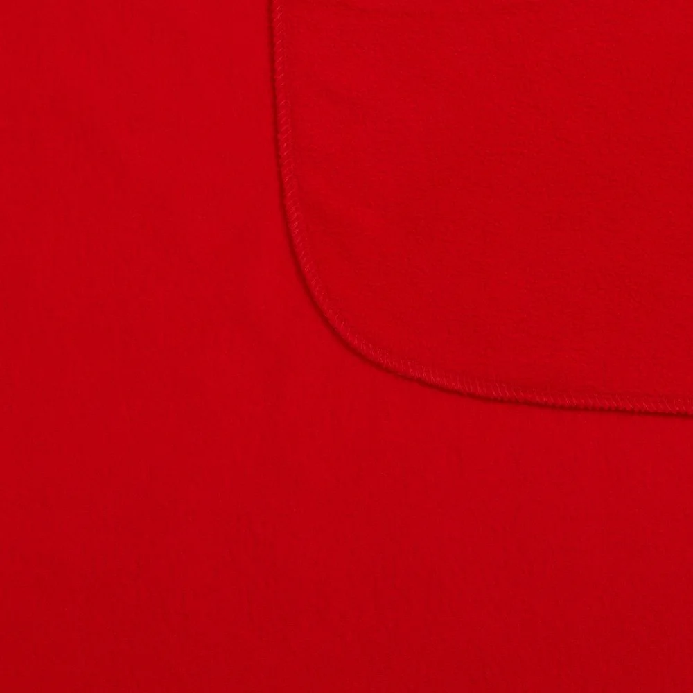 Флисовый плед Warm&Peace, красный - фото 3