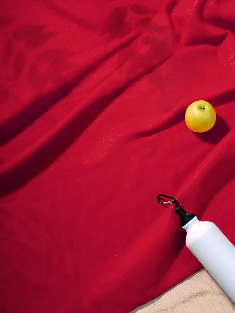 Флисовый плед Warm&Peace, красный - фото 8