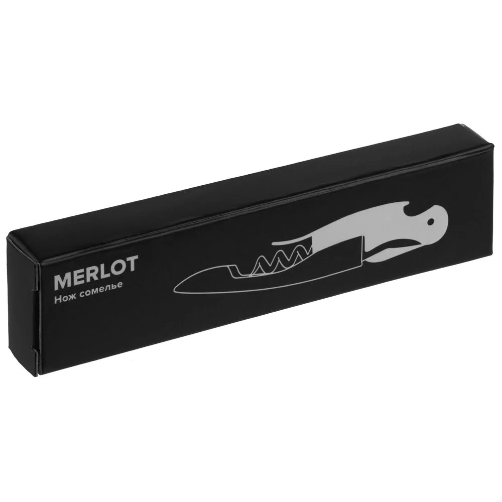 Нож сомелье Merlot черный - фото 3