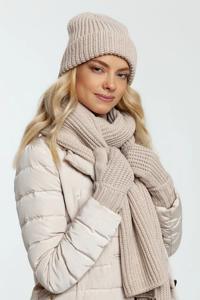 Шарф Nordkyn бежевый - фото 4